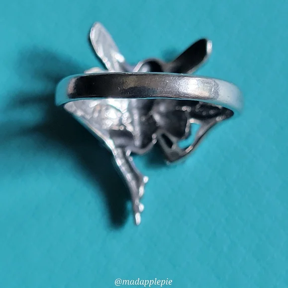 Fay Fairy Sprite Pixie Ring in Sterling Silver Luxury Designer Celebrity #117 - Picture 7 of 10